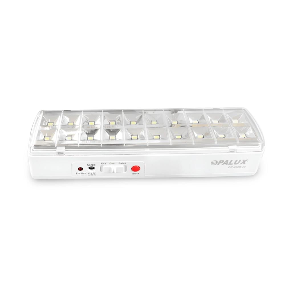 Lámpara de Emergencia 30 LED SMD Recargable OPALUX OP-2195