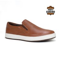 Zapatos Casuales Hombre Cuero ZP24-CL26Q3 Habano