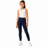 Pantalón Leggings Calentador Térmico Panty Leggins para Niña Talla XL Azul Marino