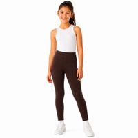 Pantalón Leggings Calentador Térmico Panty Leggins para Niña Talla XXL Marrón
