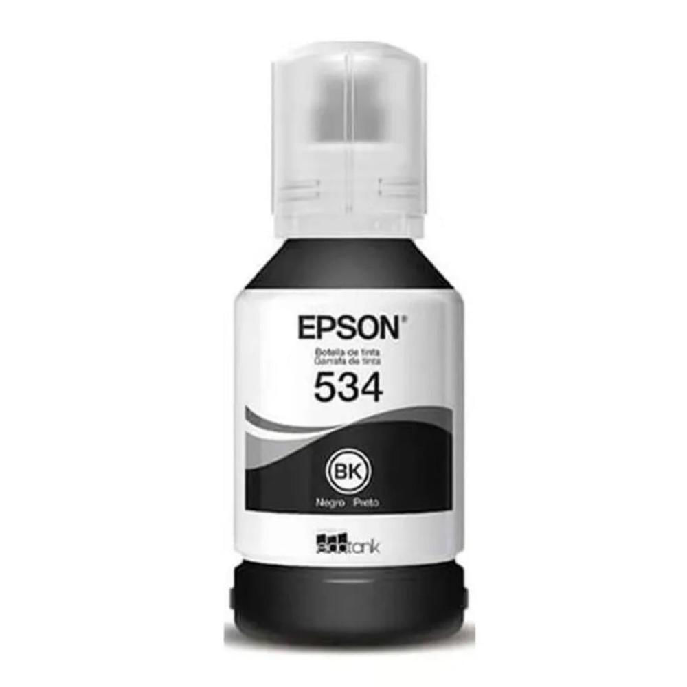 Botella de Tinta EPSON T534 Negro 120 ml para EcoTank M1120 M1170 M1180 M2170 M3170