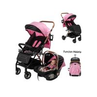 Coche para Bebe Malet con Portabebe Rosa