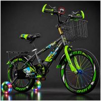 Bicicleta Aro 16  para Niños con Luces LED Multicolor 2026