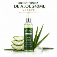 LOCIÓN TÓNICA DE ALOE 240ML YELAVÉ