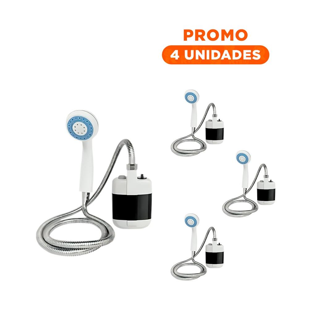 Pack4 Solucion portatil blanca para hogar moderno comoda y facil de usar