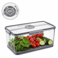 Táper Hermético De Calidad Premium Tamaño L Gris 7002  460G201