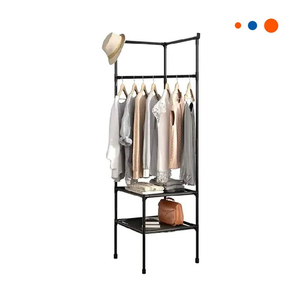 Mueble Esquinero con Zapatera y Perchera de Casa y Hogar con Estilo Funcional Y Regalo Sticker