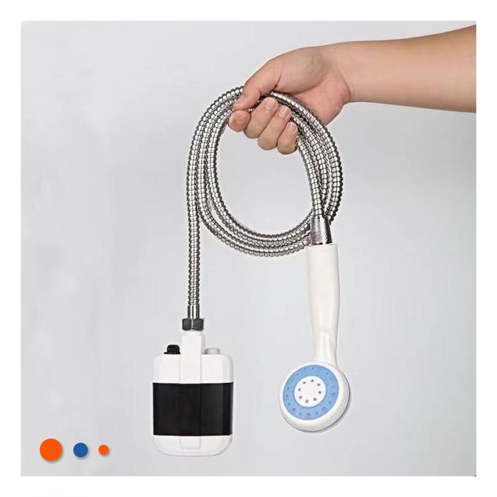 Ducha portatil blanca para hogar moderno comoda y practica en uso diario
