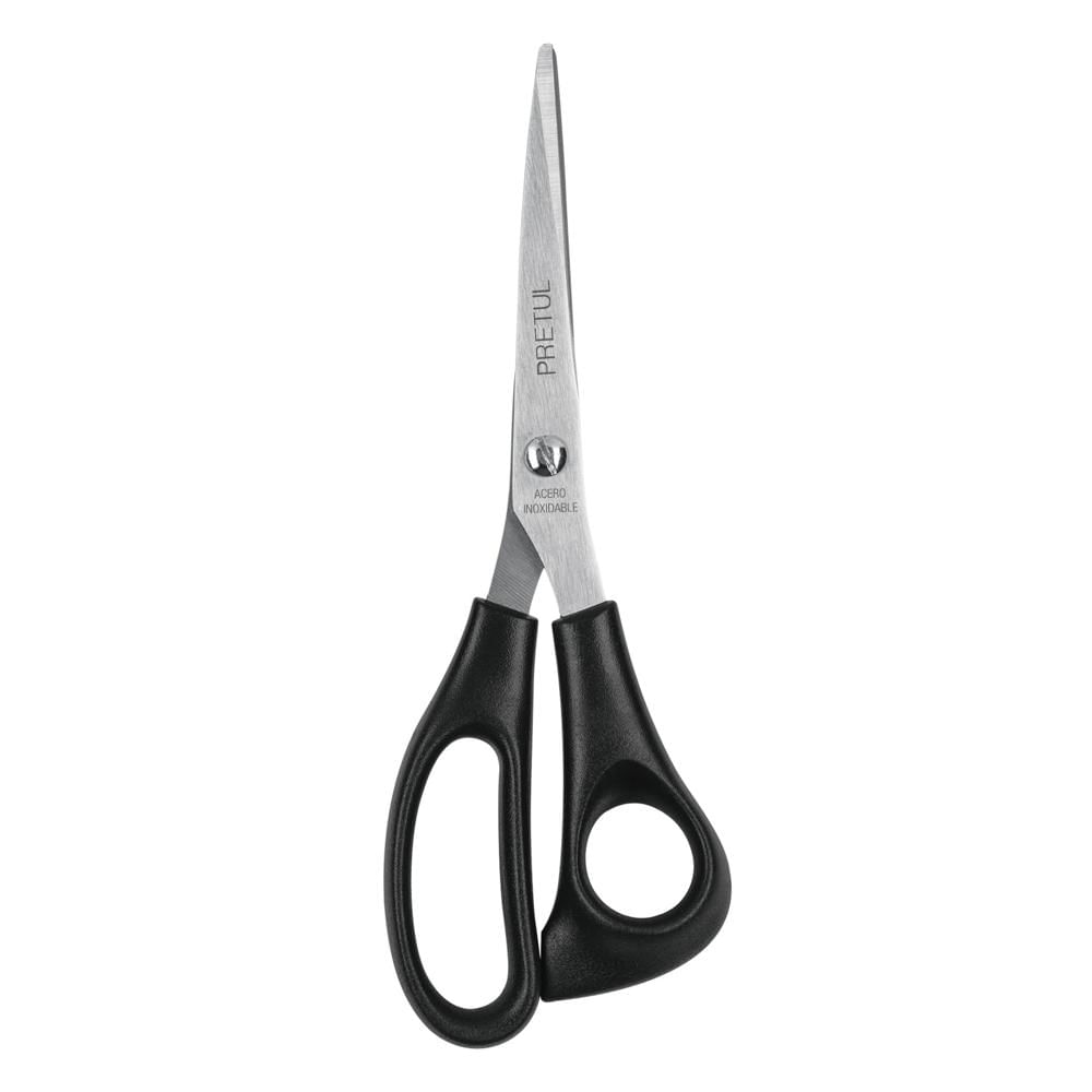 Tijera para casa y oficina mango de plástico de 15 cm. TINOX 6R