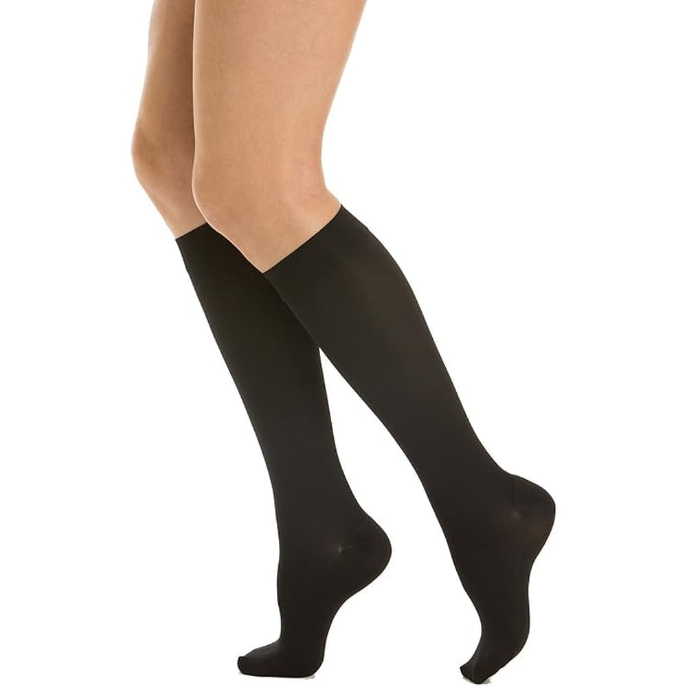 Media de Compresión Graduada Relaxsan Medicale M2150 Rodilla 23-31 mmHg - Negro - Talla XL