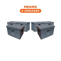 Pack6 Modulo 3 Niveles con Perchera Doble Blanco Facil Limpieza y Orden Y Regalo Sticker