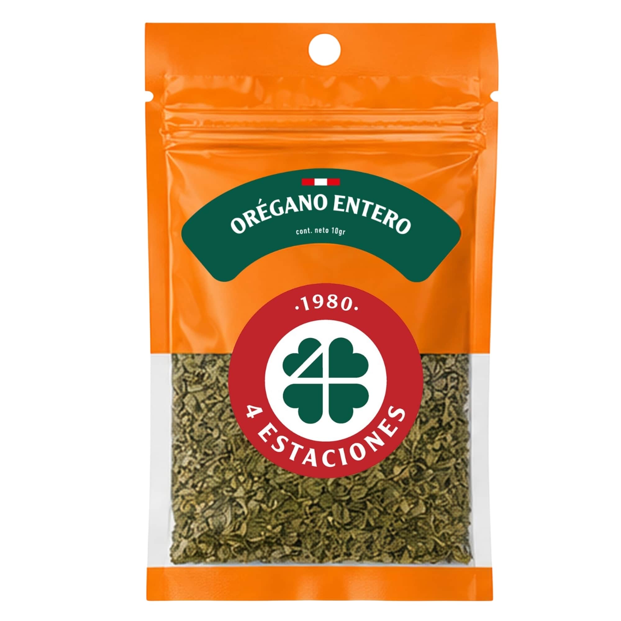 Orégano 4 ESTACIONES Entero Sobre 10Gr