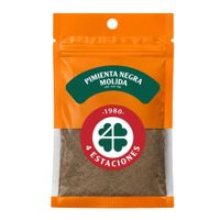 Pimienta Negra Molida 4 ESTACIONES Sobre 15g
