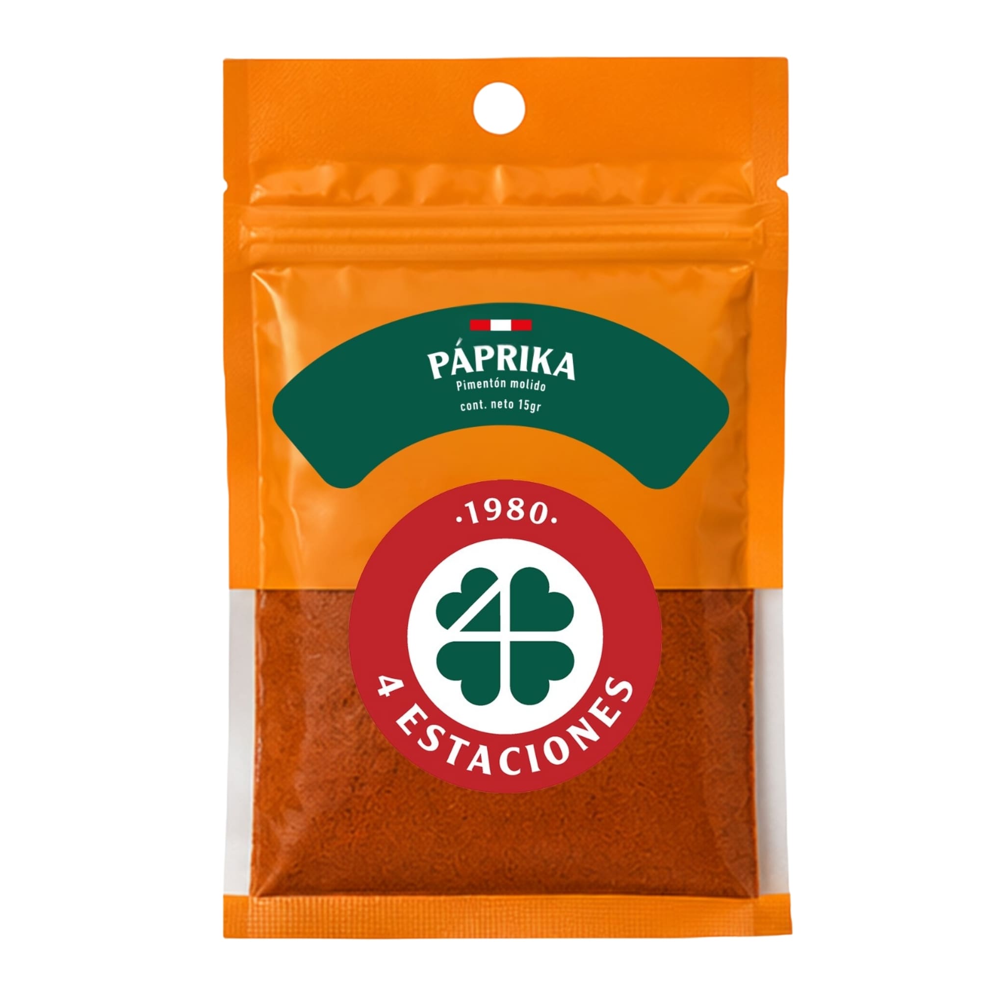 Pimentón 4 ESTACIONES Molido Sobre 15Gr