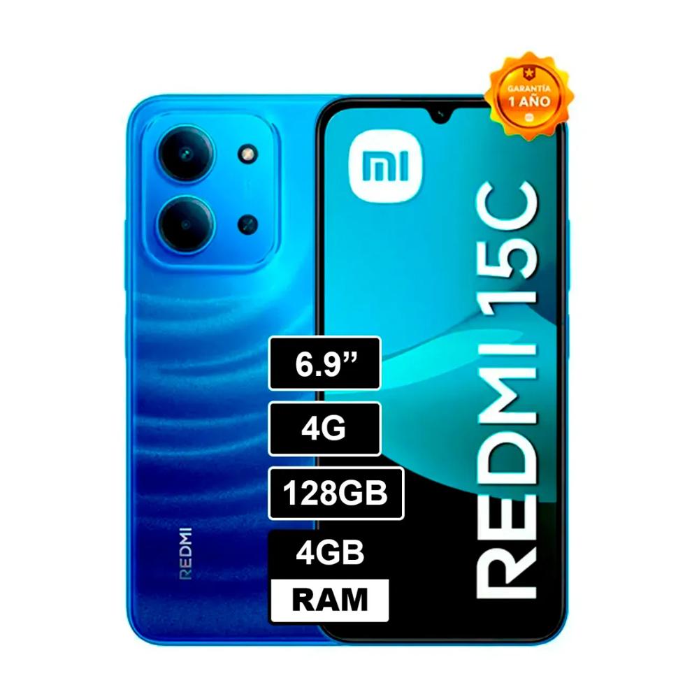 REDMI 15C 128GB 4RAM AZUL REGISTRADO