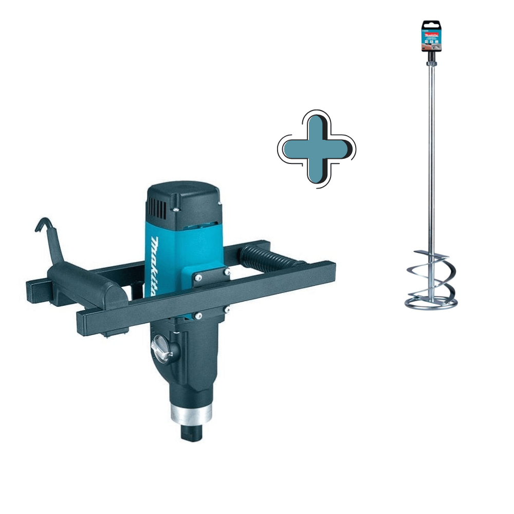 MEZCLADOR ELÉCTRICO UT1600 CON PALETA M14 D-80503 MAKITA