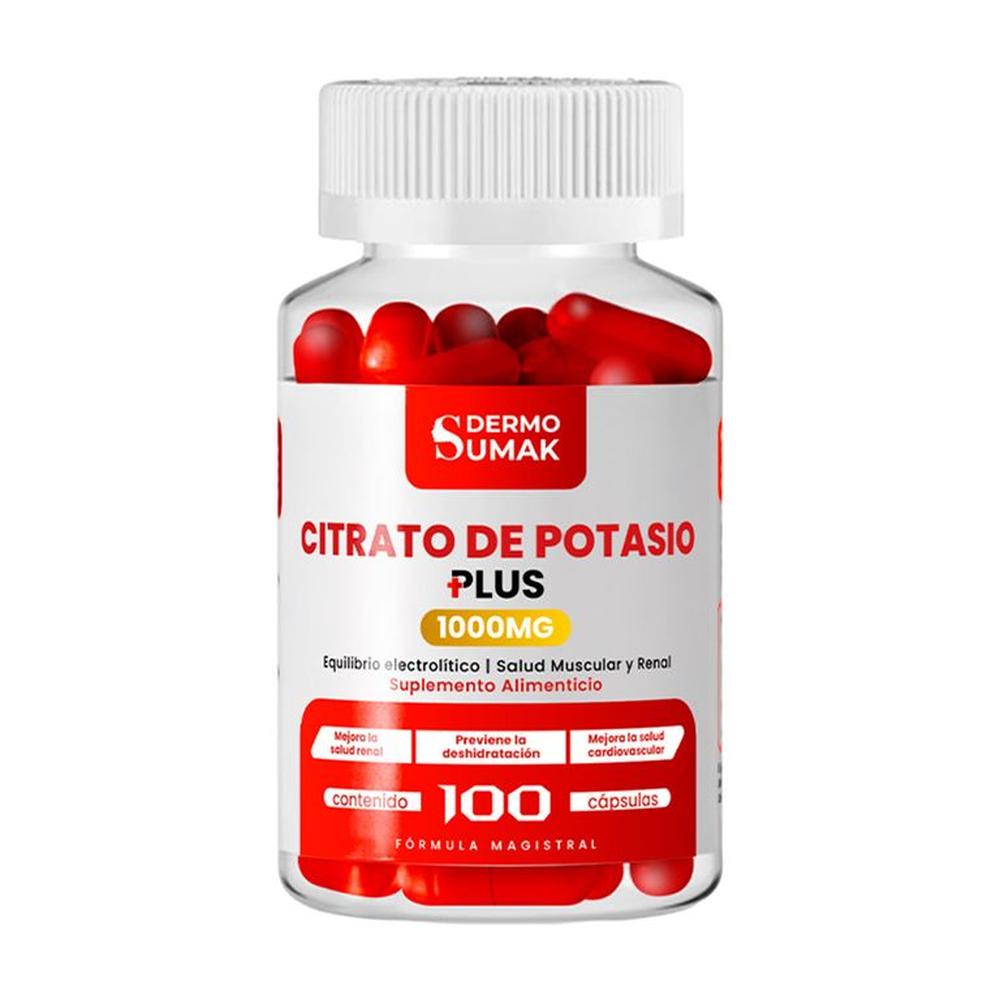 Citrato De Potasio 100 Capsulas Dermo Sumak