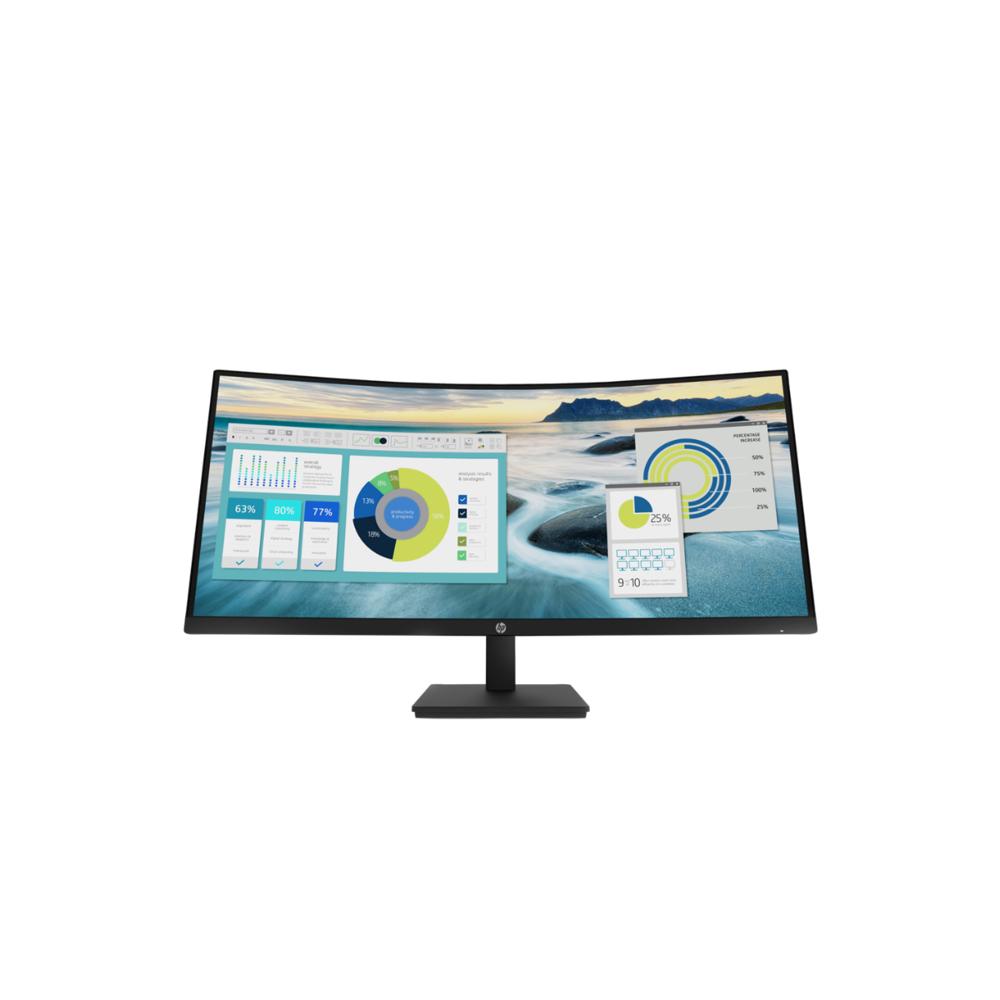 MONITOR HP P34HC G4 34 WQHD VA CURVO 1500R USB-C HDMI DP