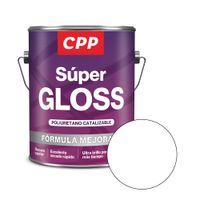 Esmalte Super Gloss CPP Blanco Mate 1 galón