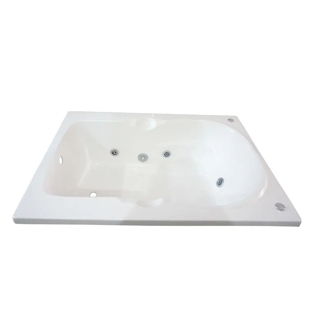 TINA DE HIDROMASAJE BAMBINA II BUILDER 142 X 100 Blanco