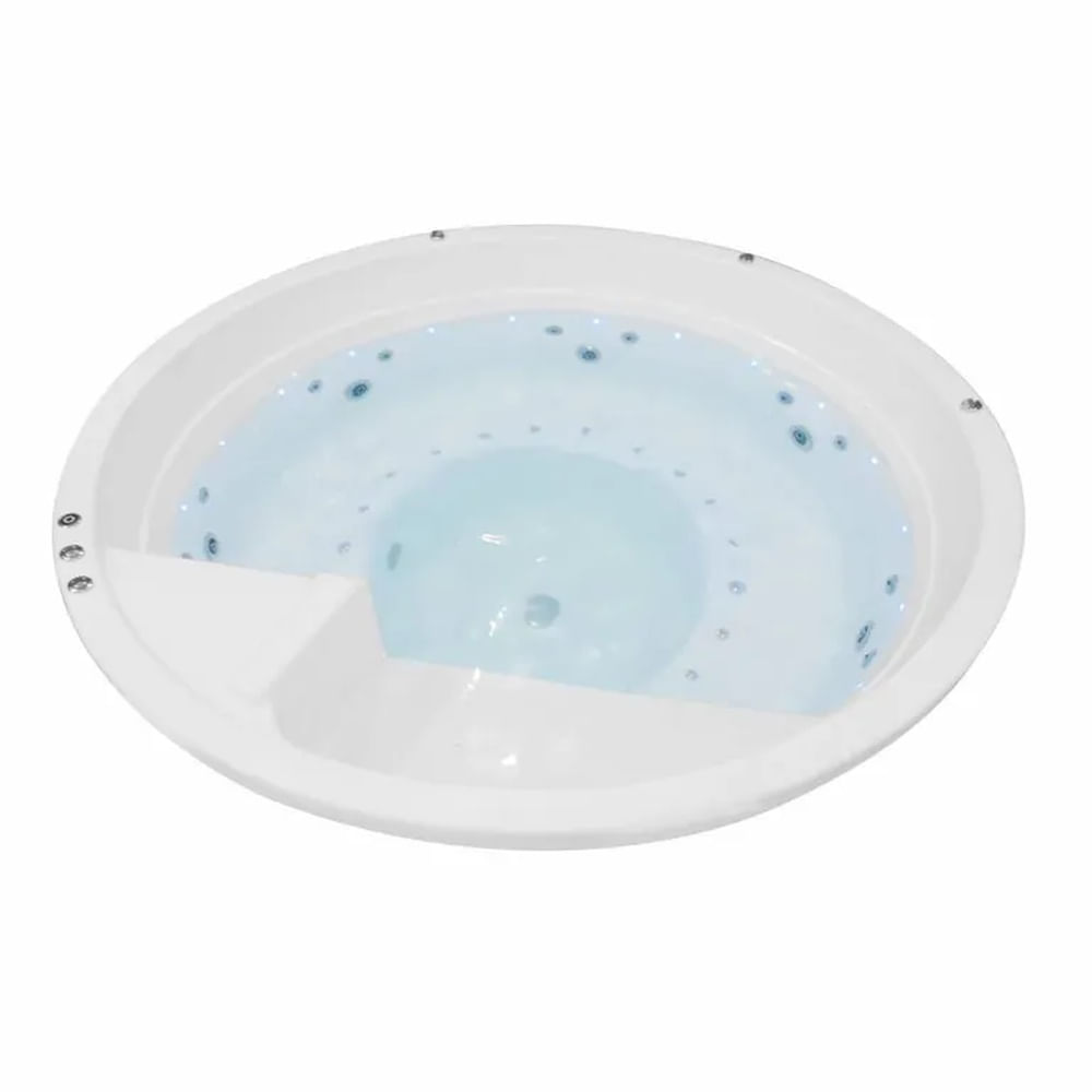 TINA DE HIDROMASAJE EURO SPA EJECUTIVO 210 X 96 Blanco
