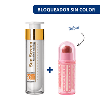 SUN SCREEN VELVET FACE sin color  - más rubor de regalo