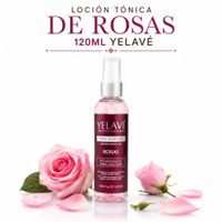 LOCIÓN TÓNICA DE ROSAS 120ML YELAVÉ