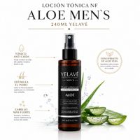 LOCIÓN TÓNICA NF ALOE MENS 240ML YELAVÉ