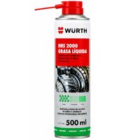 Grasa Líquida Wurth HHS 2000 500 ml Lubricante Adhesivo de Alto Rendimiento