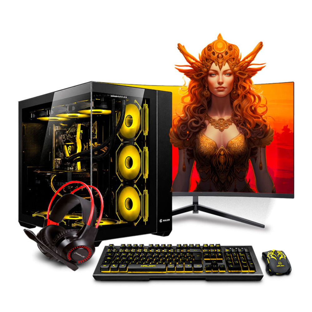 COMPUTADORA PC GAMER Draco Core i7 14700F 32GB 500GB 24VA RTX5060ti 16GB MIPCLISTA - PCGAMER