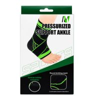 Tobillera Deportiva De Compresión Verde TALLA - L