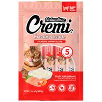 Snack para Gatos CREMI Adulto Salmón y Camarón Paquete 5un