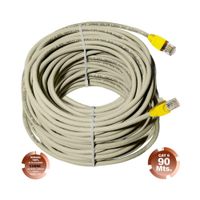 Cable de Red UTP Cat 6  Gris Cobre 90 Metros SATRA