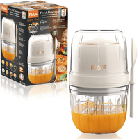 PROCESADOR DE ALIMENTOS PORTÁTIL RECARGABLE 300ML RAF R.15000