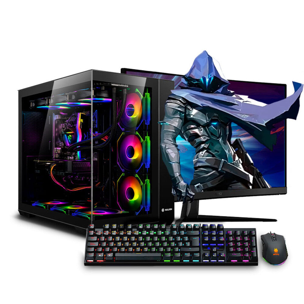 COMPUTADORA PC GAMER Core i9 Ultra 285K 64GB DDR5 1TB 4TBHDD 27VA RTX5080 16GB MIPCLISTA - PCGAMER