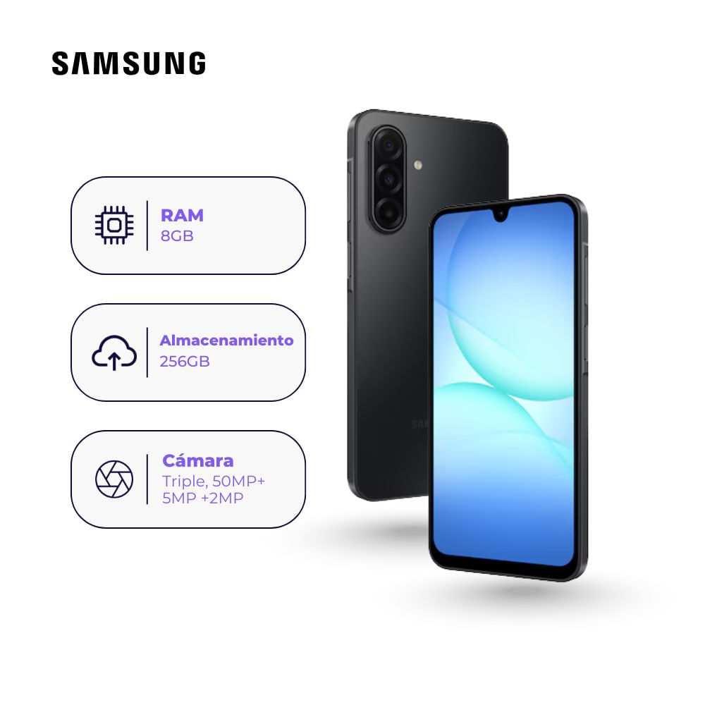 Samsung Galaxy A17 4G 256GB 8GB Ram Negro
