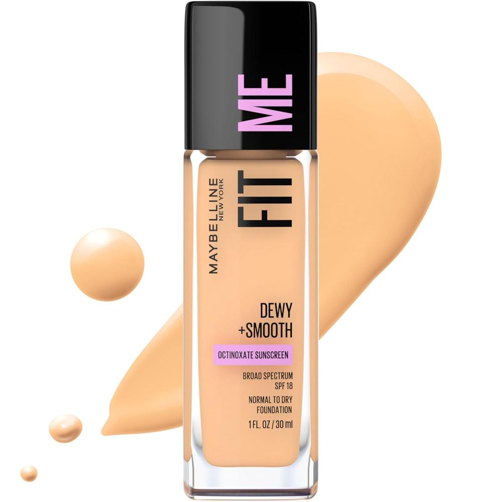 BASE DE MAQUILLAJE FIT ME DEWY + SMOOTH MAYBELLINE | BEIGE ARENA