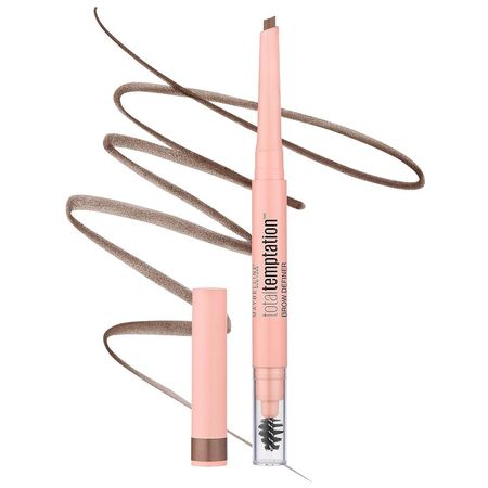 LÁPIZ DE CEJAS TOTAL TEMPTATION MAYBELLINE | MARRÓN SUAVE