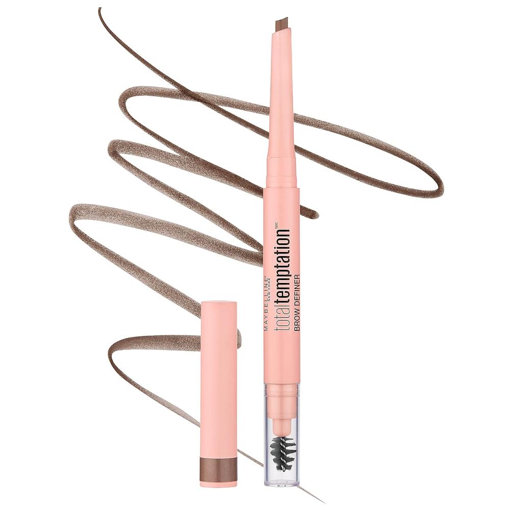 LÁPIZ DE CEJAS TOTAL TEMPTATION MAYBELLINE | MARRÓN SUAVE