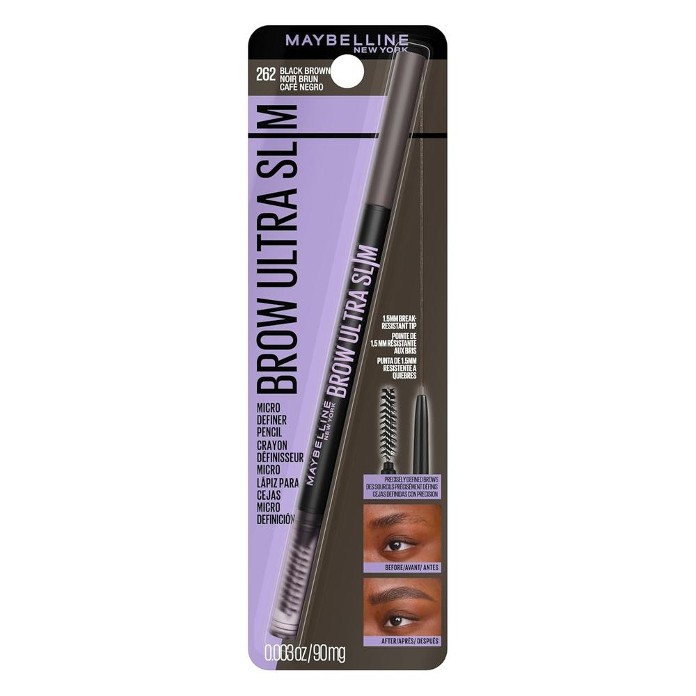 LÁPIZ DE CEJAS EXPRESS BROW ULTRA SLIM MAYBELLINE | NEGRO MARRÓN