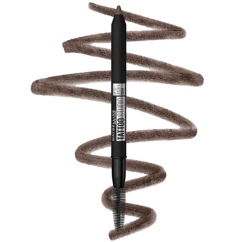 LÁPIZ DE CEJAS TATTOOSTUDIO MAYBELLINE | MARRÓN OSCURO