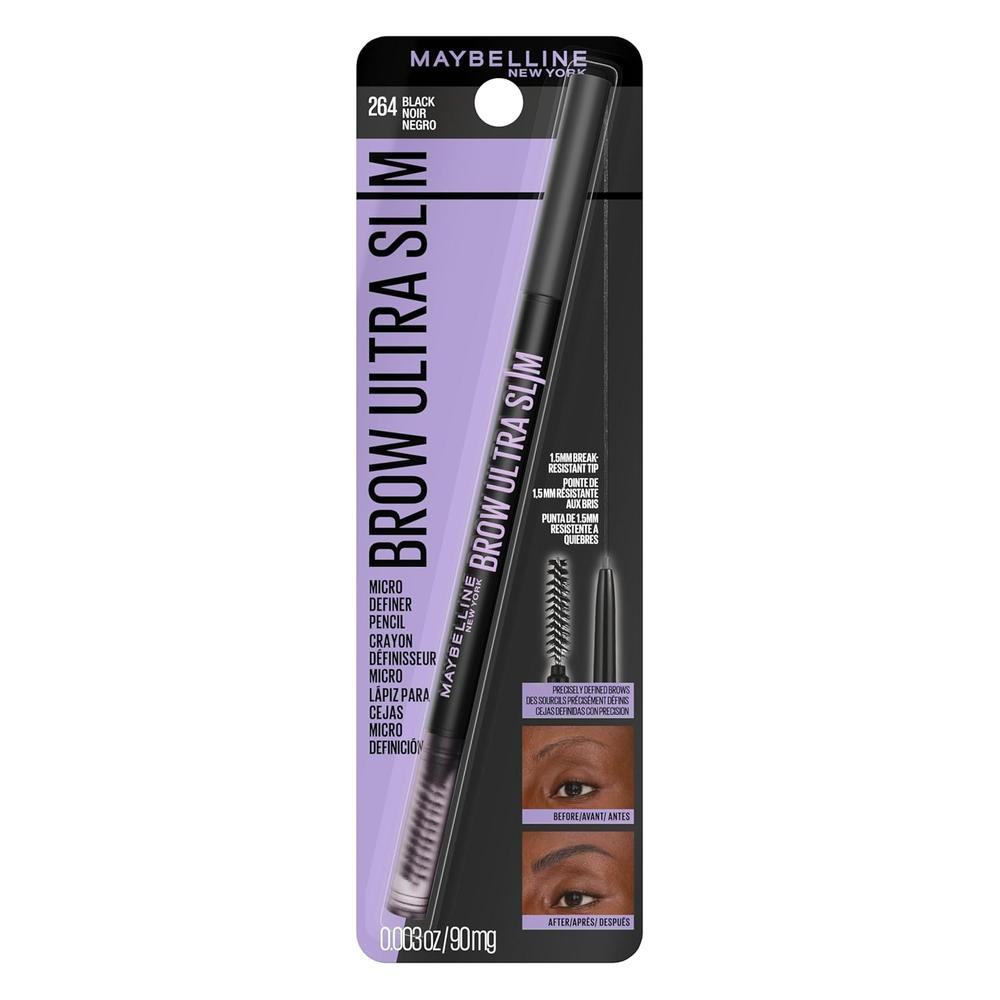 LÁPIZ DE CEJAS EXPRESS BROW ULTRA SLIM MAYBELLINE | NEGRO