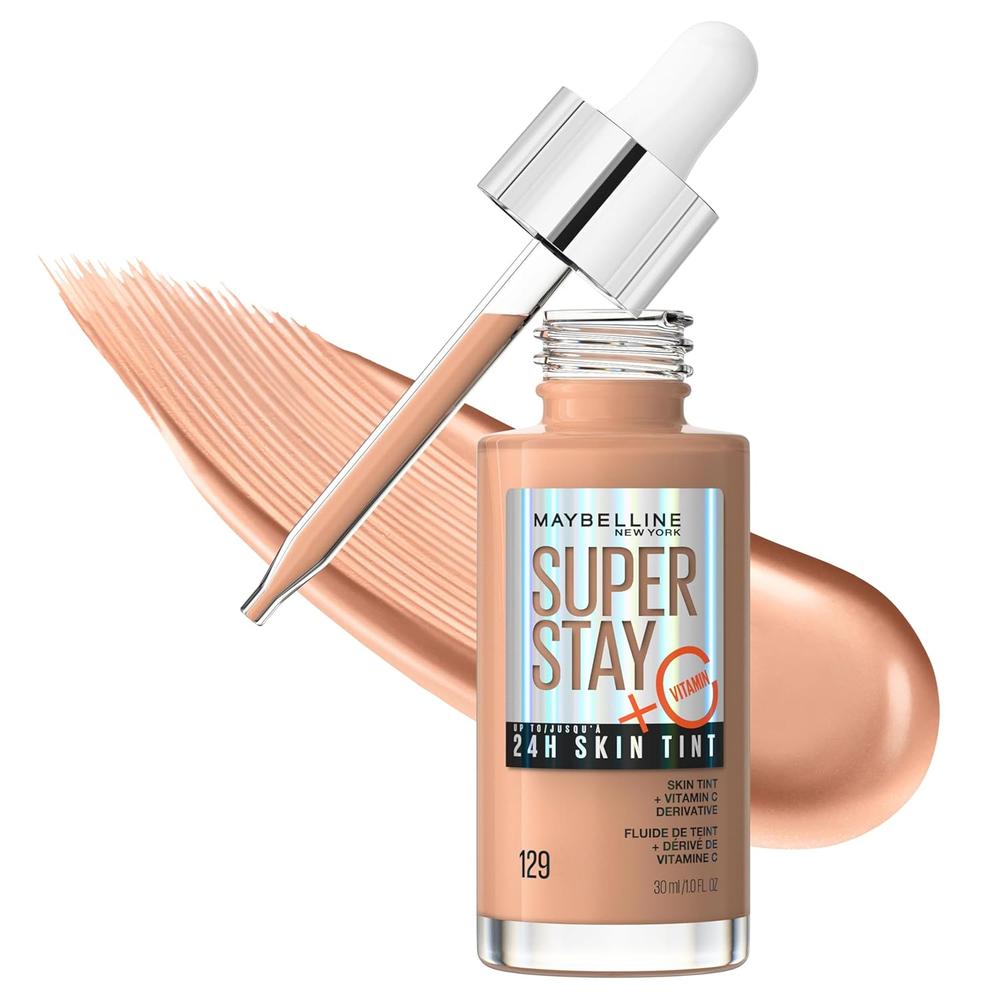 BASE LÍQUIDA SUPER STAY SKIN TINT MAYBELLINE | TONO 129