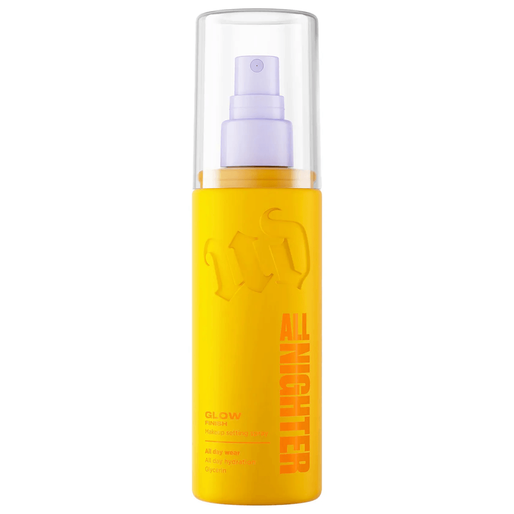 Spray fijador brillante e hidratante resistente al agua All Nighter