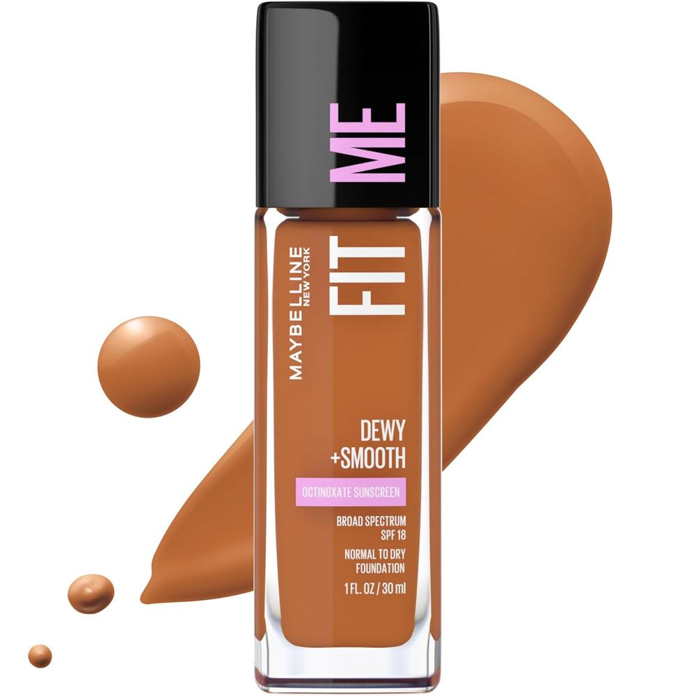BASE DE MAQUILLAJE FIT ME DEWY + SMOOTH MAYBELLINE | MOCA