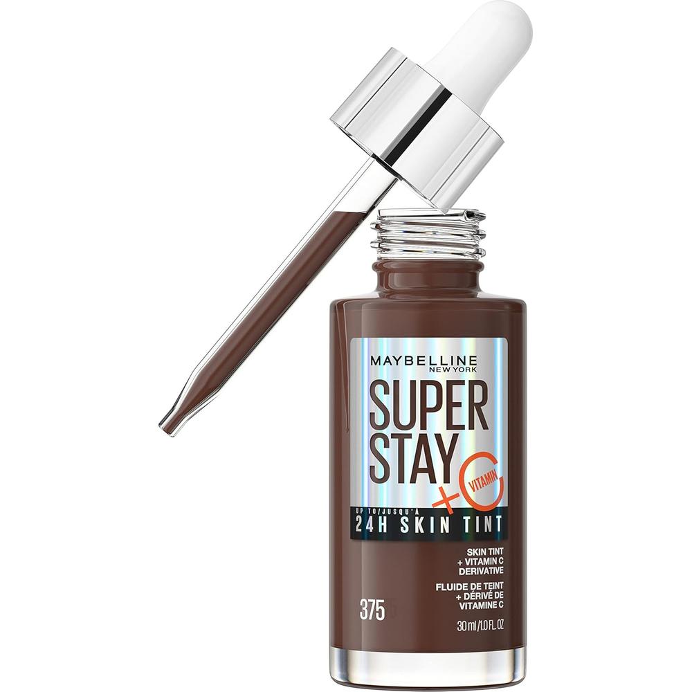 BASE LÍQUIDA SUPER STAY SKIN TINT MAYBELLINE | TONO 375