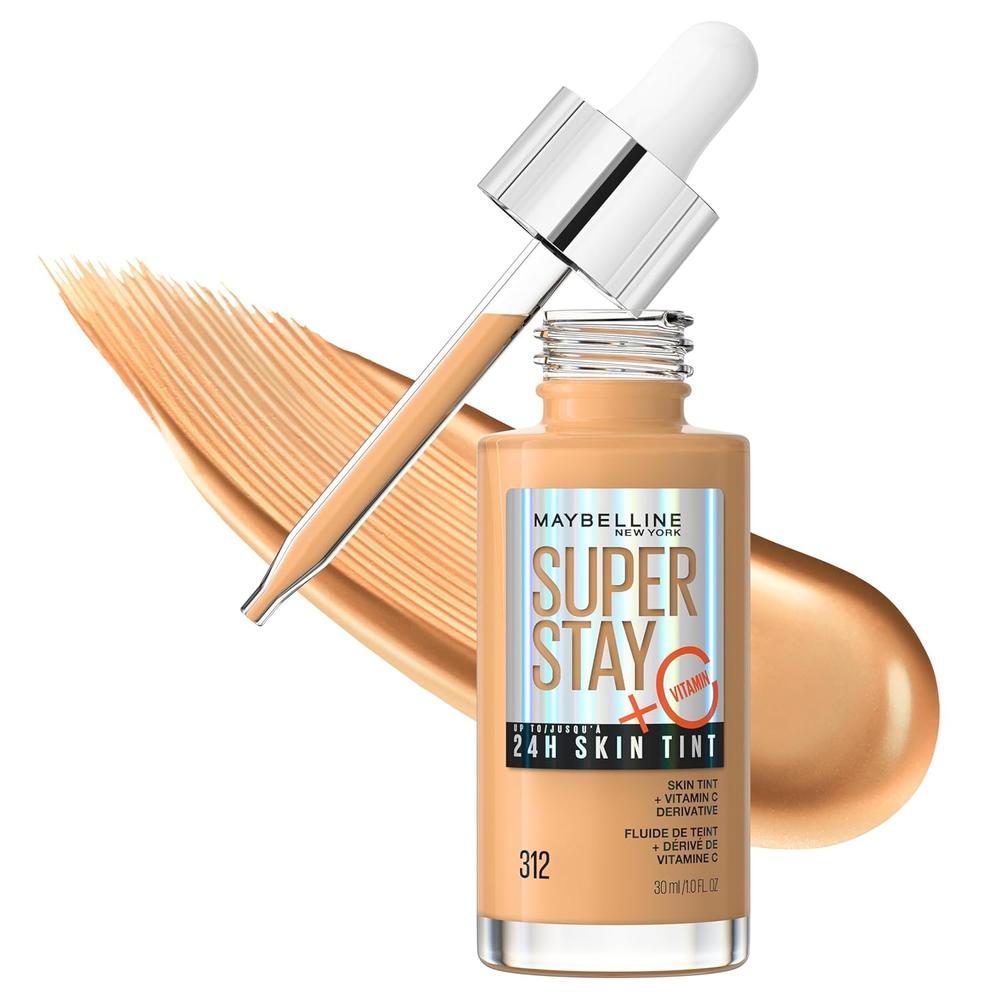 BASE LÍQUIDA SUPER STAY SKIN TINT MAYBELLINE | TONO 312