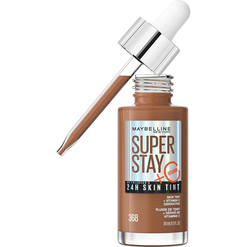 BASE LÍQUIDA SUPER STAY SKIN TINT MAYBELLINE | TONO 368