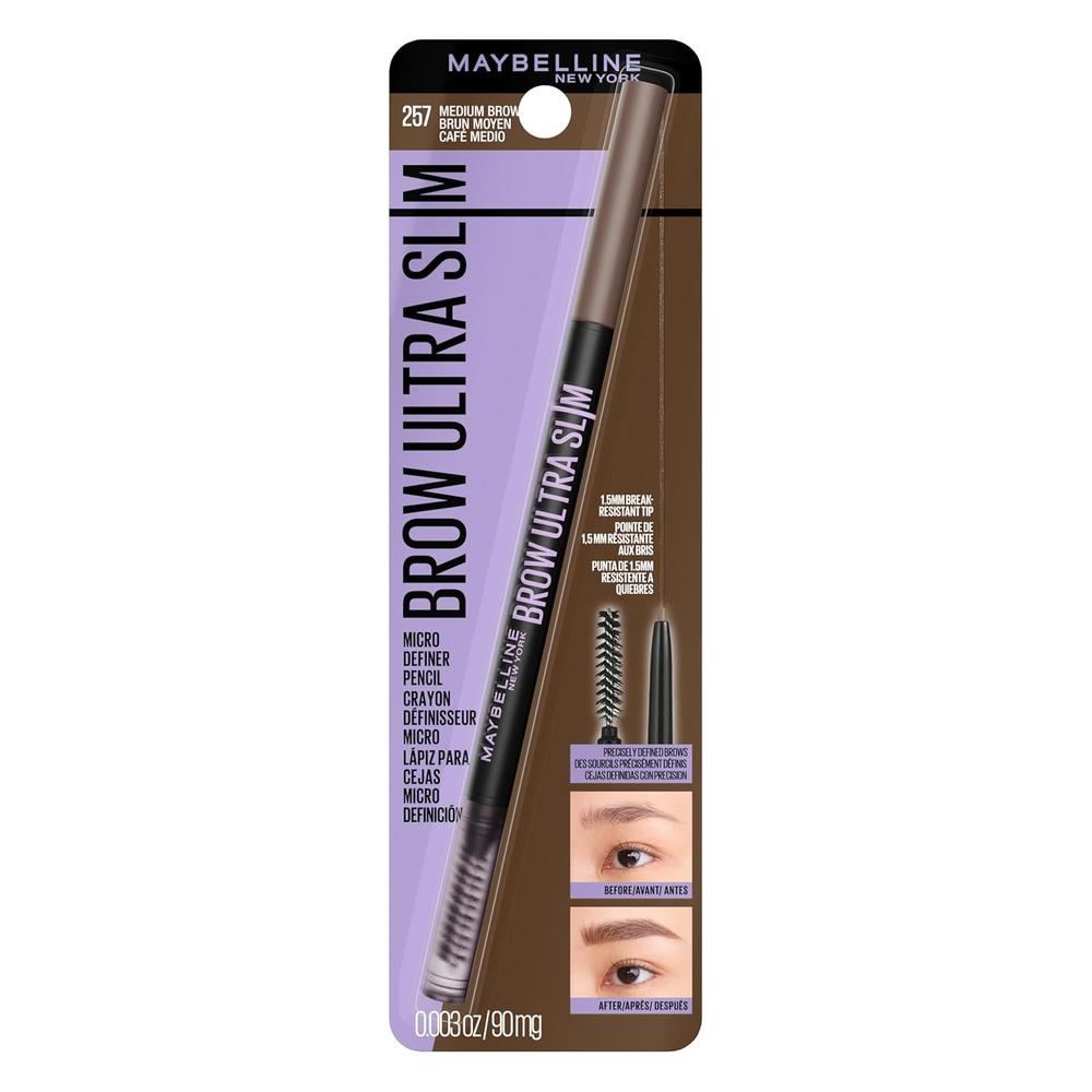LÁPIZ DE CEJAS EXPRESS BROW ULTRA SLIM MAYBELLINE | MARRÓN MEDIO