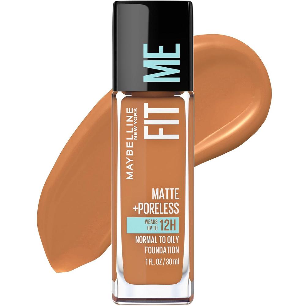 BASE DE MAQUILLAJE FIT ME MATTE + PORELESS MAYBELLINE | CAPUCHINO